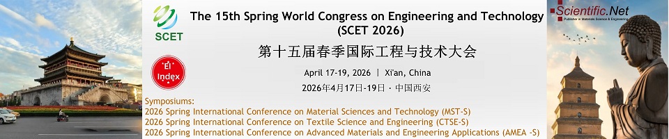 2026 Spring International Conference on Advanced Materials and Engineering Applications (AMEA -S)