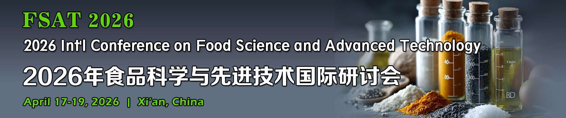 2026 Int'l Conference on Food Science and Advanced Technology(FSAT 2026)